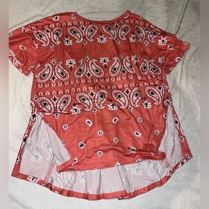 Shein size X-Large paisley blouse